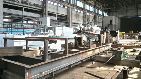 Строительство ДГС HY85-160HC